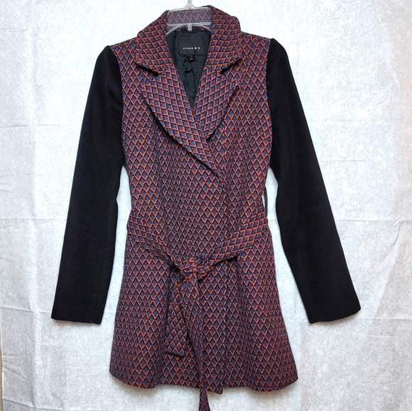 evette & k belted coat - Picture 1 of 16